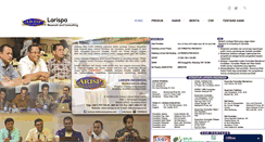 Desktop Screenshot of larispa.or.id